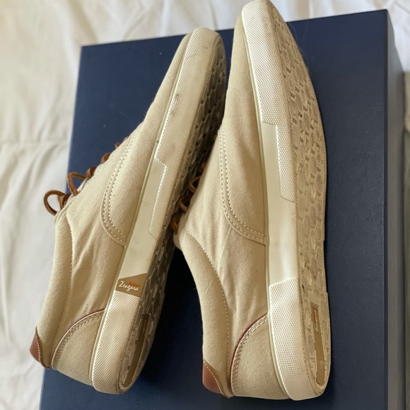 Antonio zengara beige canvas shoe - Picture 3 of 3